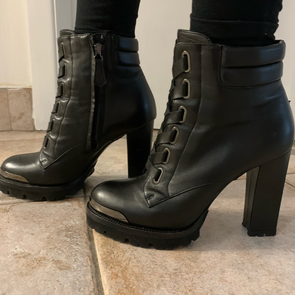 Nando Muzi made in Italy leather ankle boots size 38